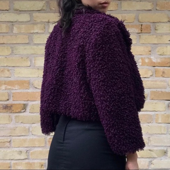 y2k cropped poodle coat ๐ฉ fran fine energy! - Picture 2 of 3